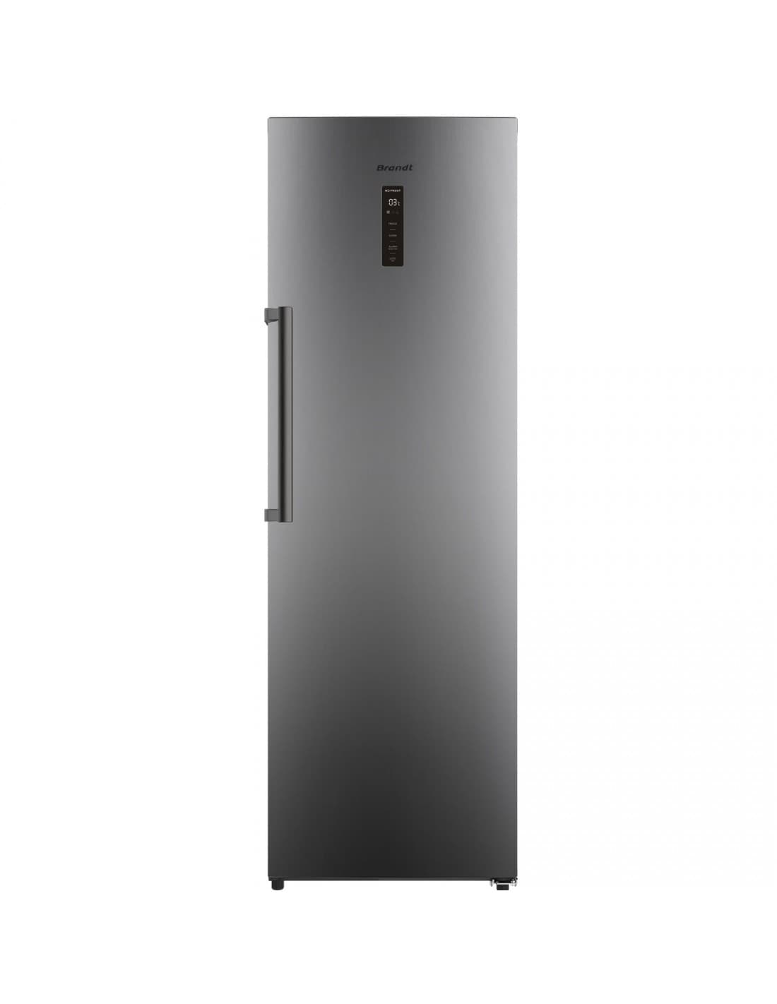 Réfrigérateur 1 porte 359L Inox BRANDT BFL8620NX